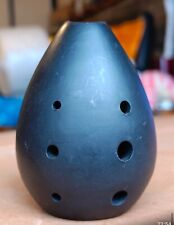 vintage Chinese 8 Hole Ocarina.ceramic Flute.
