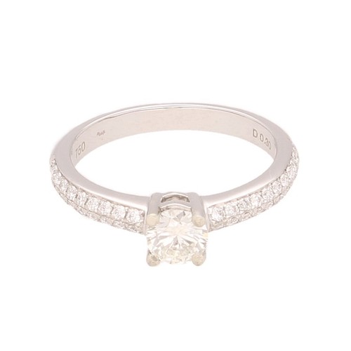 18carat white gold - 18carat,