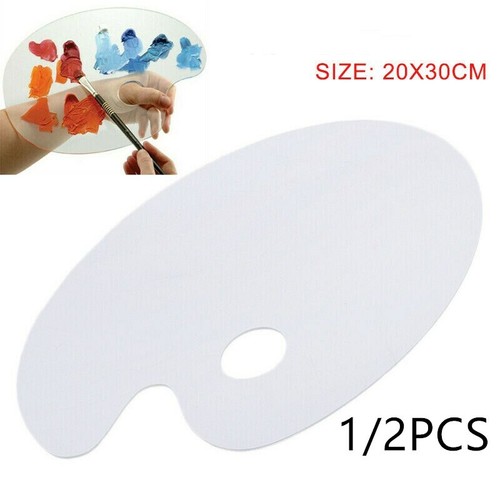 2pcs clear acrylic - 1/2pcs, artist