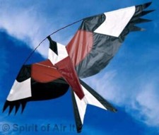 Flagseller UK Red kite, realistic kite, bird scarer crop protector , fly from a