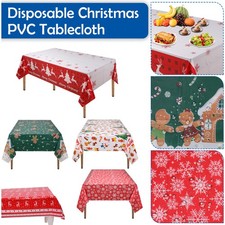 PVC Christmas Tablecloth Wipe