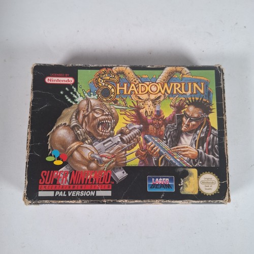 Shadowrun super nintendo - nintendo, snes