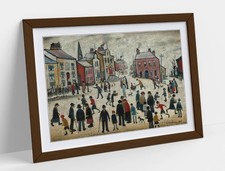 L.S. LOWRY, PEOPLE STANDING