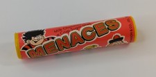 Vintage The Beano Menaces Empty Chocolate Sweets Tube 1995