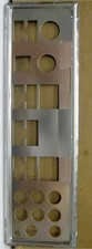 OEM I/O Shield For ASUS P5Q3 DELUXE/WIFI-AP & P5Q-E/WIFI-AP & P5Q-E Backplate