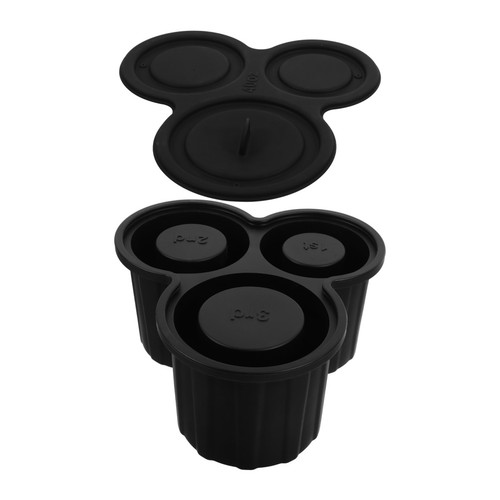 Reusable black silicone - black,
