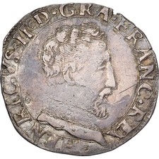 France, Henri II, Demi Teston