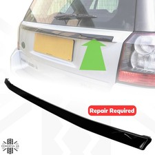 Rear Tailgate Strip Gloss Black for Freelander 2 Back Door Boot DAMAGED CLIPS