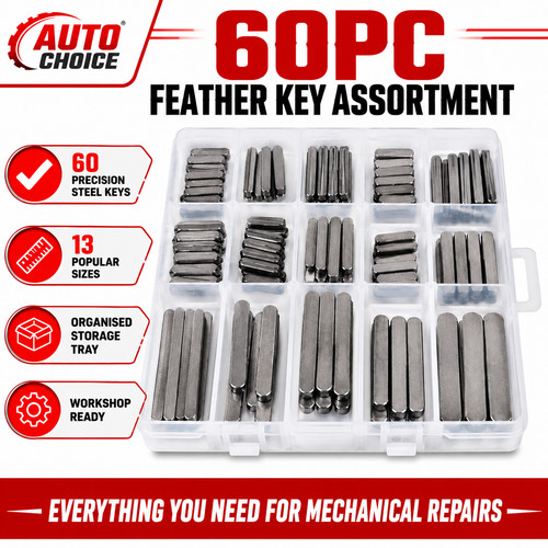 Parallel keys round ends - parallel,