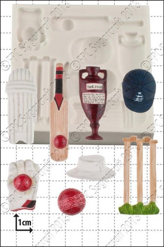 Silicone mould cricket - mould, food
