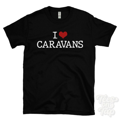 Love caravans shirt heart - caravans,