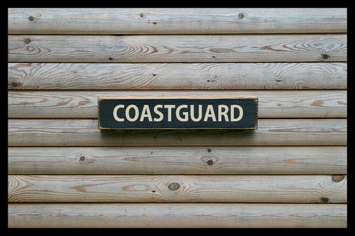 Coastguard vintage style - coastguard,