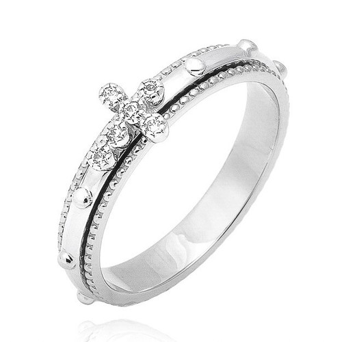 Rosary ring rotating rs219 - rosary,