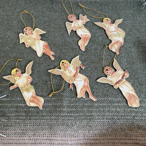 Vintage angels die cut - angels,