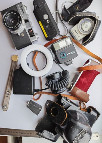 Bundle vintage camera - of,
