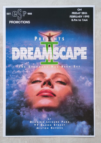 Old skool rave club flyer - rave,