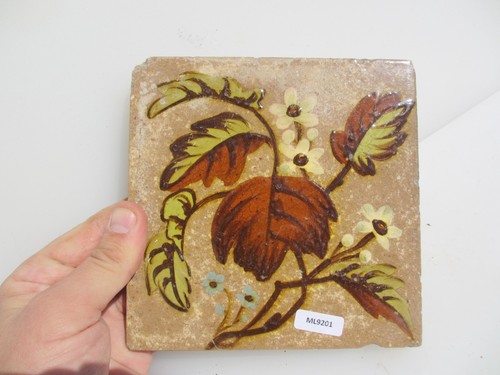 Victorian ceramic tile - victorian, floral