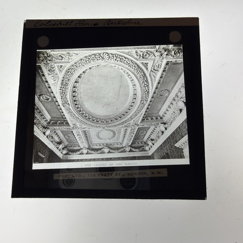 Antique magic lantern slide - antique,