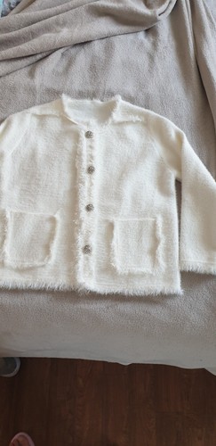 White cardigan jacket - white, cardigan/jacket
