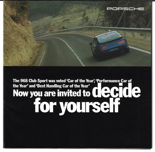 Porsche 968 1994 - uk, market