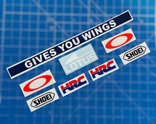 Marquez Helmet Visor Stickers