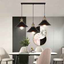 Vintage Industrial Ceiling Light Shade Hanging Pendant Lights Retro Lamp E27