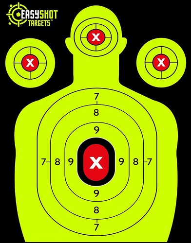Splatter target shoot rifle - a4,