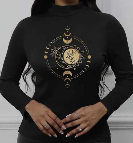 New sun moon lunar phases - &,