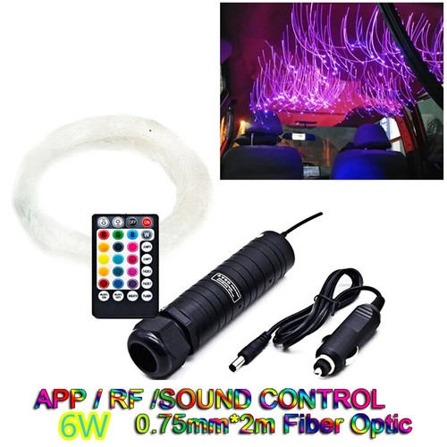 Led fiber optic car - fiber,