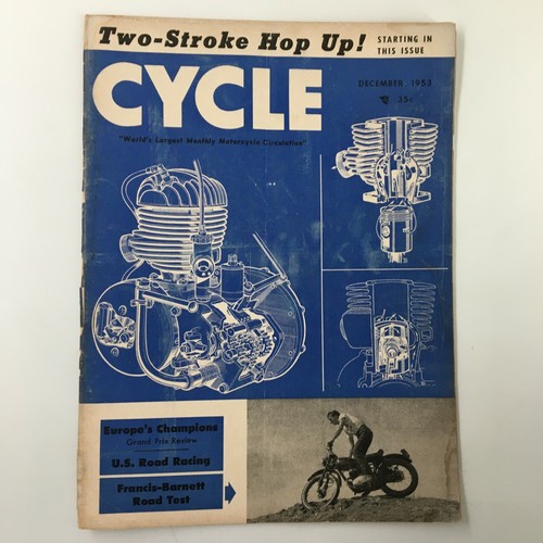 Vtg cycle magazine - cycle, december