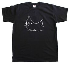 Great White Shark New Men Size Retro Cotton T Shirt
