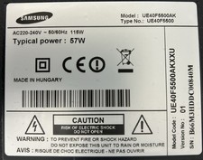 Samsung UE40F5500AK 40" 1080p