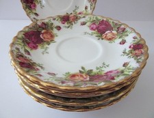 6 x ROYAL ALBERT OLD COUNTRY