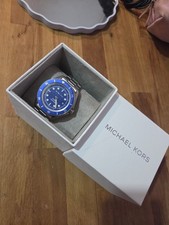 Michael Kors Maritime 200m Blue Dial Mens Watch VGC With Box And Working Battery