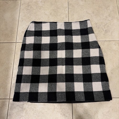Talbots wool plaid skirt size - skirt,