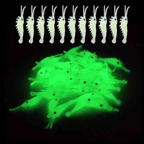 50pcs glow shrimp - shrimp, fishing