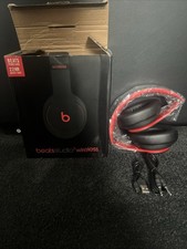 Beats by Dr. Dre Studio3 Over the Ear Wireless Headphones - Black/Red