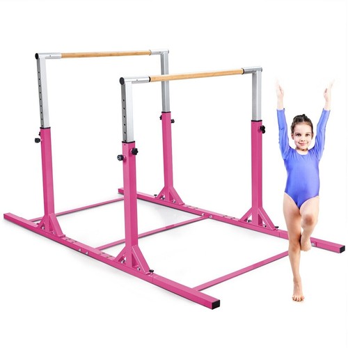 Gymnastics pink parallel bars - gymnastics,