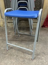 Polypropylene Flat Top Kitchen Bar Lab Classroom Stool FREE MCR DELIVERY**