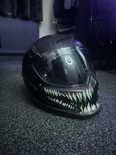 Ruroc motorbike helmet with - motorbike,