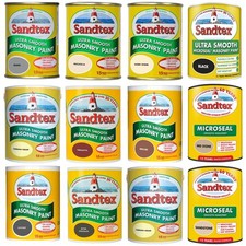 Sandtex Masonry Paint 1L, 2.5L