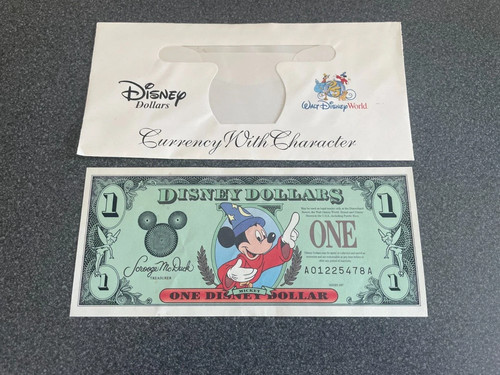 1997 disney dollar - 1997, $1