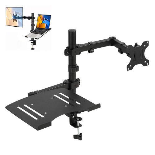 Adjustable monitor arm with - adjustable,