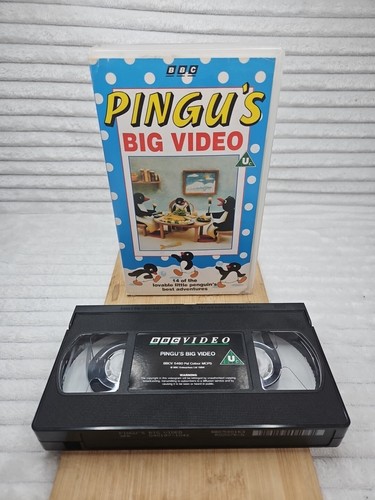 Pingu big video vhs - pingu's,