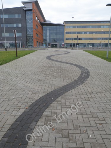 Photo 6x4 pedestrian entrance - photo,