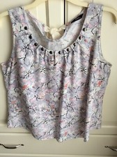 Ladies sleeveless top Size 14 from M And Co
