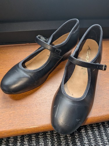 Katz black dance shoes size - katz,