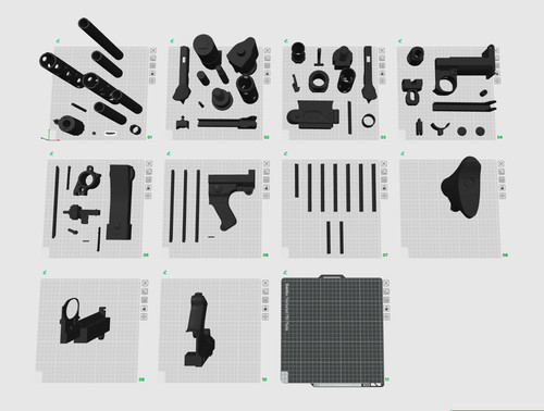 Mg34 detailed kit scale 3d - kit,