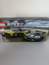 LEGO SPEED CHAMPIONS: 76910 Aston Martin Valkyrie AMR Pro and  Vantage GT3