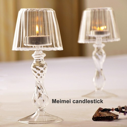 Clear glass table lamp - clear,